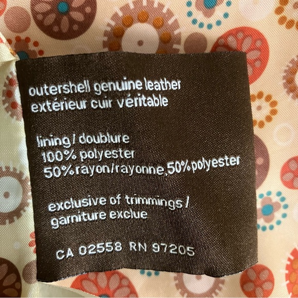 Danier suede jacket blazer orange Medium - Picture 7 of 11